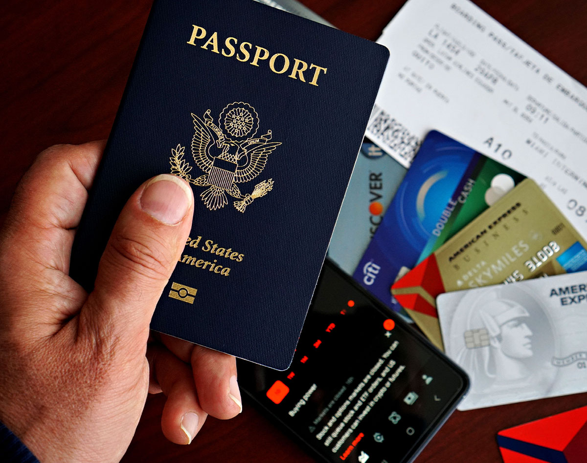 Visa and immigration documents